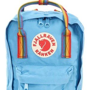 Fjallraven Kanken Rainbow Handle Mini Backpack